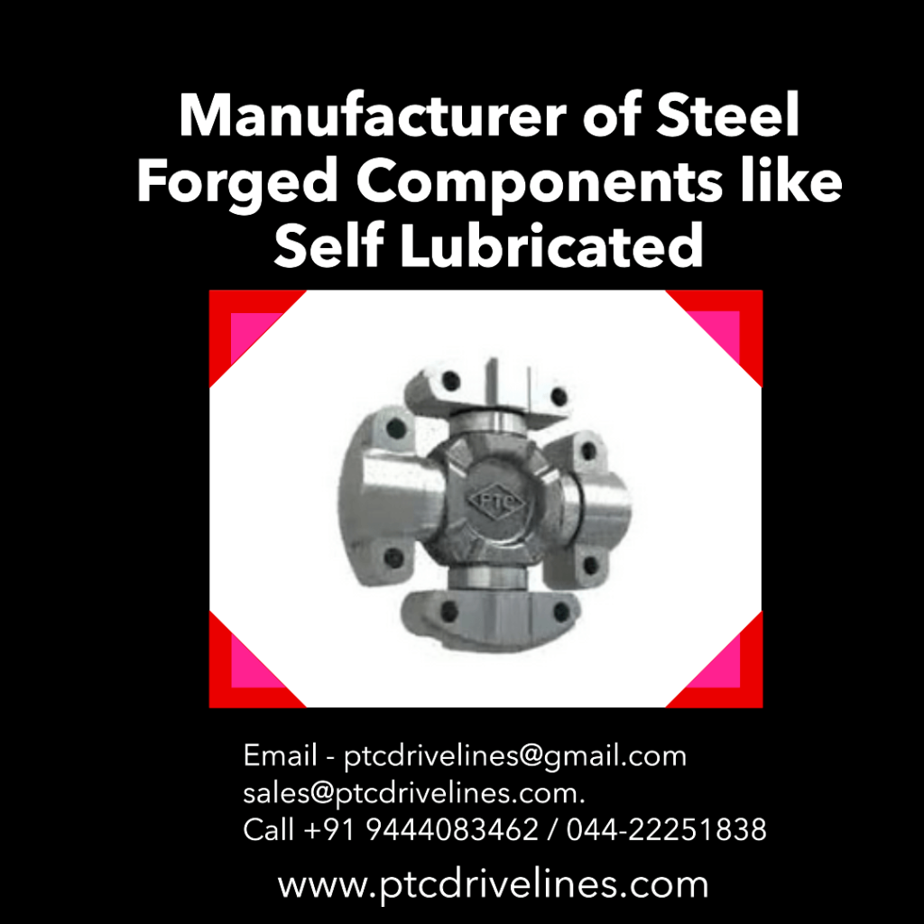 Manufacturer of Steel Forged Components like Self Lubricated
